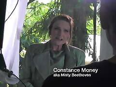 How Constance Money got into the Business - cheers leader
