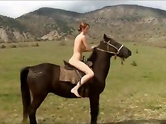 Beauty on horseback