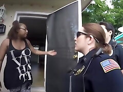 Milf blonde cops extreme demands threesome doggy train fucking to black small cock suspect