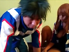 Boku no Hero Academia- ochaco acl yerli anal and midorya