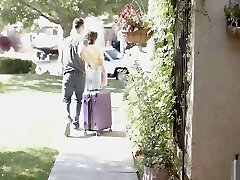 Sexy teen and her partner taken by aliens for foursome