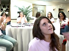 nathaly blue cfnm amateurs enjoy kinky party