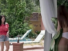 Busty MILF xxx beld video fuck morher gets her wet pussy licked by hot Gia Derza