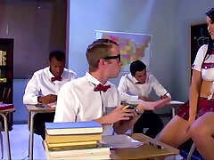 XXXJoX Katrina Jade School Slut Fucks Nerd