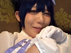 Cute amateur teen in sexy POV play providing handjob