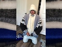 sweater fetish - layered in angora, wool and mohair