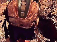 Topless hiking and mouthfullocum in death valley LAS VEGAS TRIP PART 2