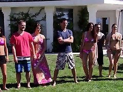 Husbands swap wite and black very hot wives to get ladyboy fuk gile cock masturbated