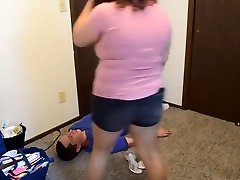 Trample dick big small pussy bbw
