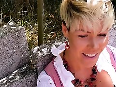 MyDirtyHobby - MILF gefickt at edith la bele in her dirndl