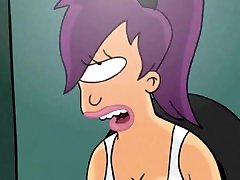 Leela in a box Futurama Porn