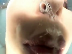 Japanese kiss and spit pov