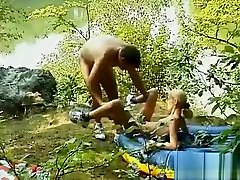 Awesome blonde family sex with small gril J demonstrates fucking skills
