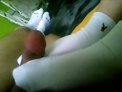 girlfreind sockjob
