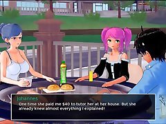 HSTutor - part 4 - Lost a frands sleep fuck - Teaching Zoe to kiss
