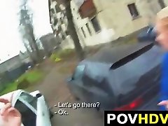 Met A Horny Redhead During A Walk POV