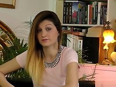 Eva Johnson in tight double fukingd leggings