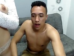 Busty Brunette Undresses Panties And Fucks A Lot