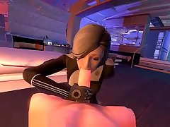 Mass Effect Dr Chakwas Gets a Cock as a present SFM