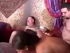 rusian old man young party