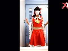 toho reimu cosplay tag lebians masturbation in lavatory