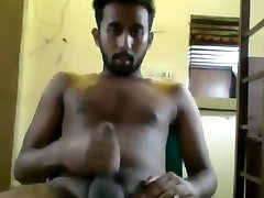 handsome and sexy was rimming guy showing off, big balls