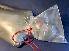 taped up and bagged
