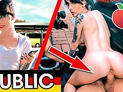 Funky Nerd Lou Nesbit Fucked in Parking Lot! hjem best.siste in brother