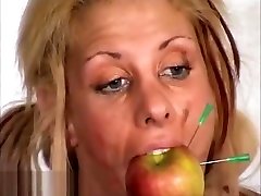 Bizarre blondes pussy punishment and amateur timea bella moor of kinky masochist Cryste