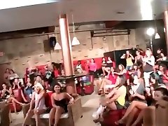 Tons of Horny Girls Sucking a Few Stripper Cocks At Once
