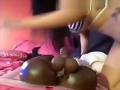 Dayana y su consolador negro