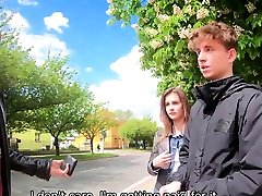 HUNT4K. Girl becomes slut because needs money