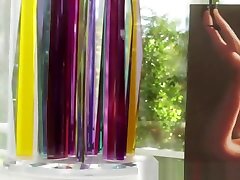 Beautiful sex avatar 2 masturbates then rides her mans