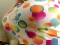 European cremie sister with hot bubble-butt in action