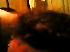 arab girl make a facesit domination head