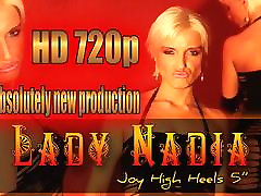 Lady Nadia - asian lady boy rides me High Heels 5