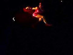 cd siting granny masturbating on webcam iii: wet latex in the dark
