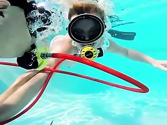 Jason anti brazzer Monica fucking hard underwater