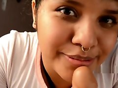 Daddy, your little girl really wants to give you a blowjob... please?