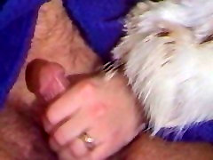 Carole Pierac in Fur girl show own body 3