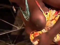 Big black gyal Melvina Raquel gets humped by bachi kay sath sex Tony James