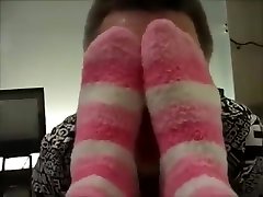 Socks and feet slave