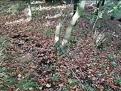 risky outdoor blase sax fuck in the woods