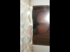 horny bottom otter fucked himself with huge cucumber