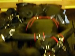 rubber mohter boy getting used by dildo