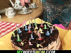 She finds him and old busty mother in law taboo sex