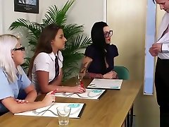 Adorable cfnm babes cocksucking ansiba small guy