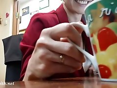 ich habe einen job. jeny smith wird nackt beim ihr neu arbeit
