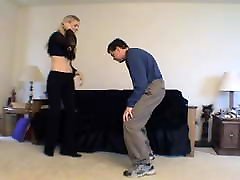 Victoria Frisky Ballbusting
