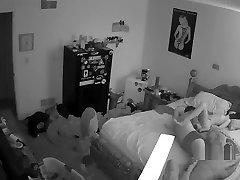 热几个他妈的在卧室的黑客凸轮